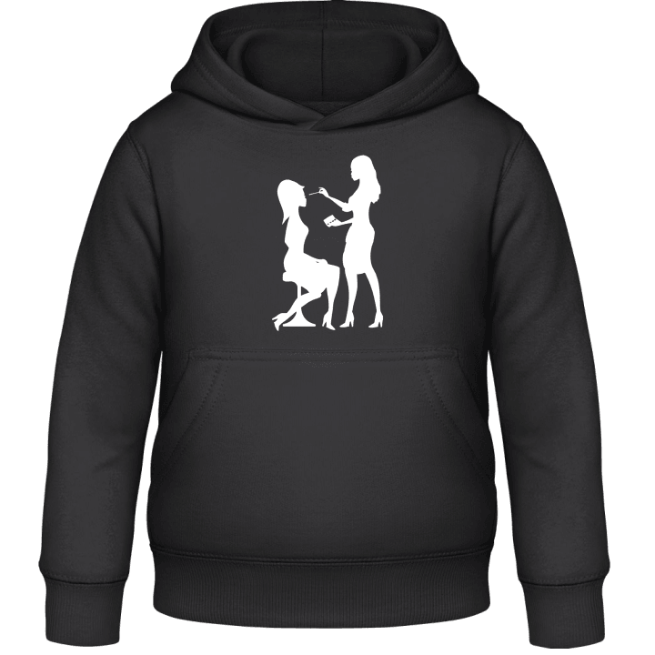 Beautician Silhouette Barn Hoodie contain pic