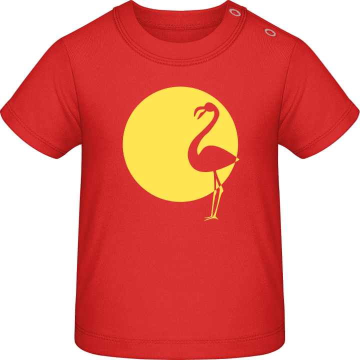 Flamingo Silhouette Baby T-Shirt 0 image