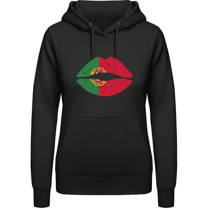Portugal Kiss Flag Vrouwen Hoodie contain pic