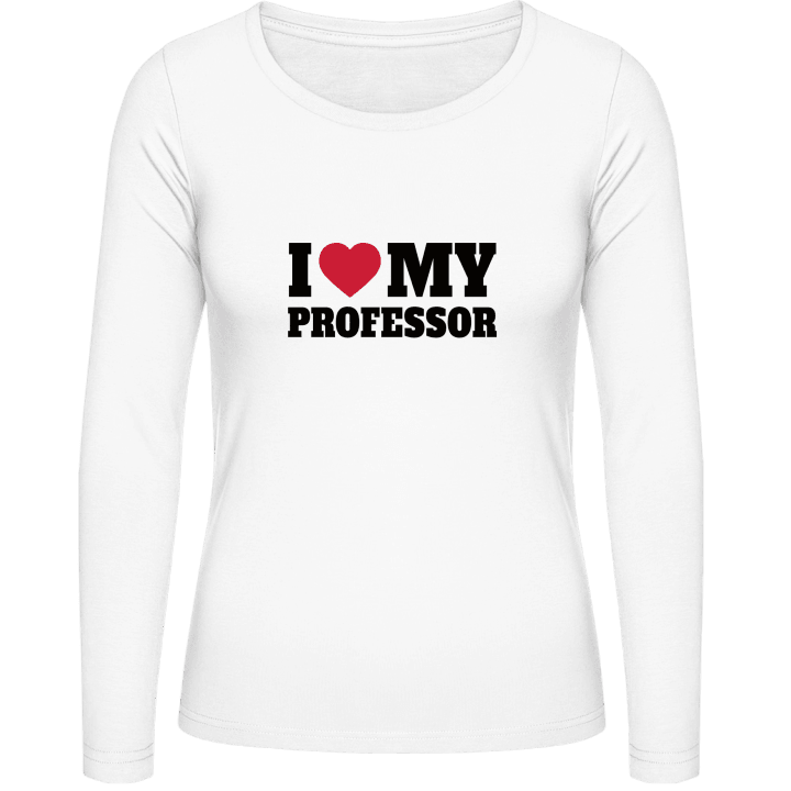 I Love My Professor Vrouwen Lange Mouw Shirt 0 image
