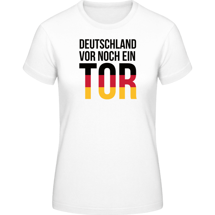 Deutschland vor noch ein Tor T-shirt för kvinnor contain pic