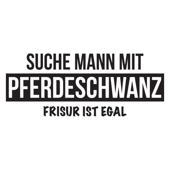 Suche Mann mit Pferdeschwanz Naisten pitkähihainen paita 0 image