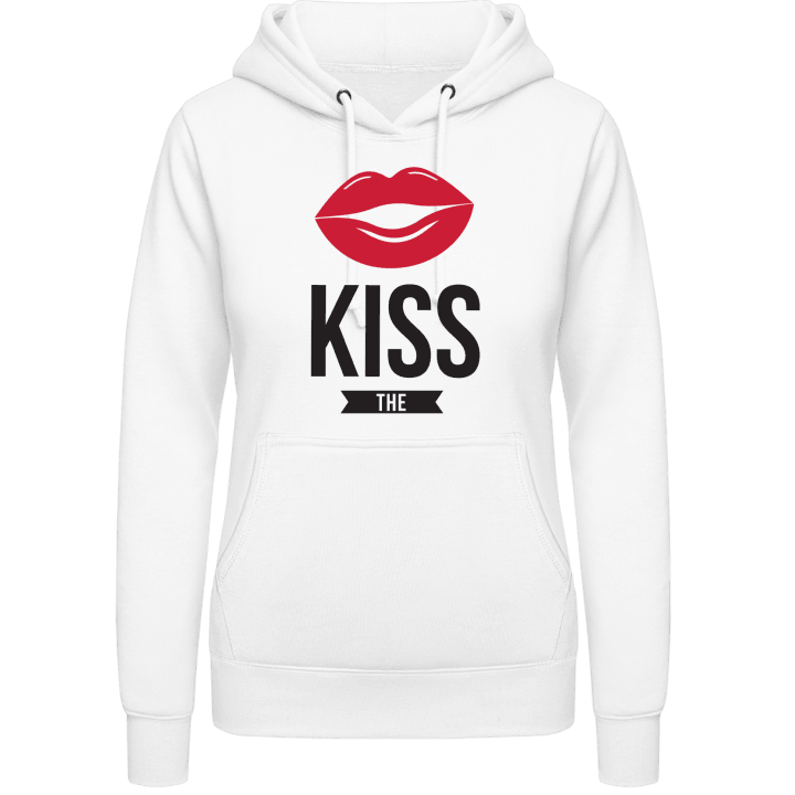 Kiss The + YOUR TEXT Vrouwen Hoodie 0 image