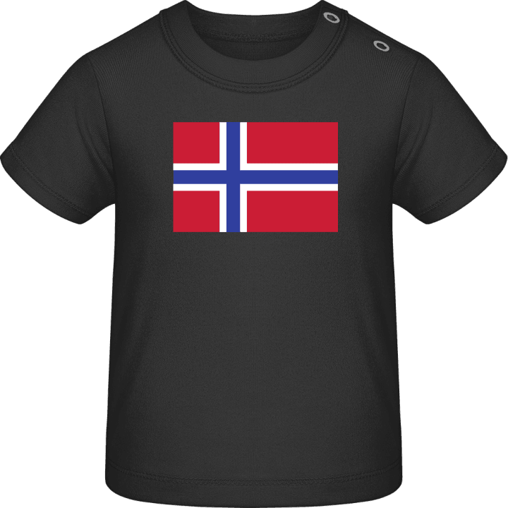 Norway Flag T-shirt för bebisar contain pic