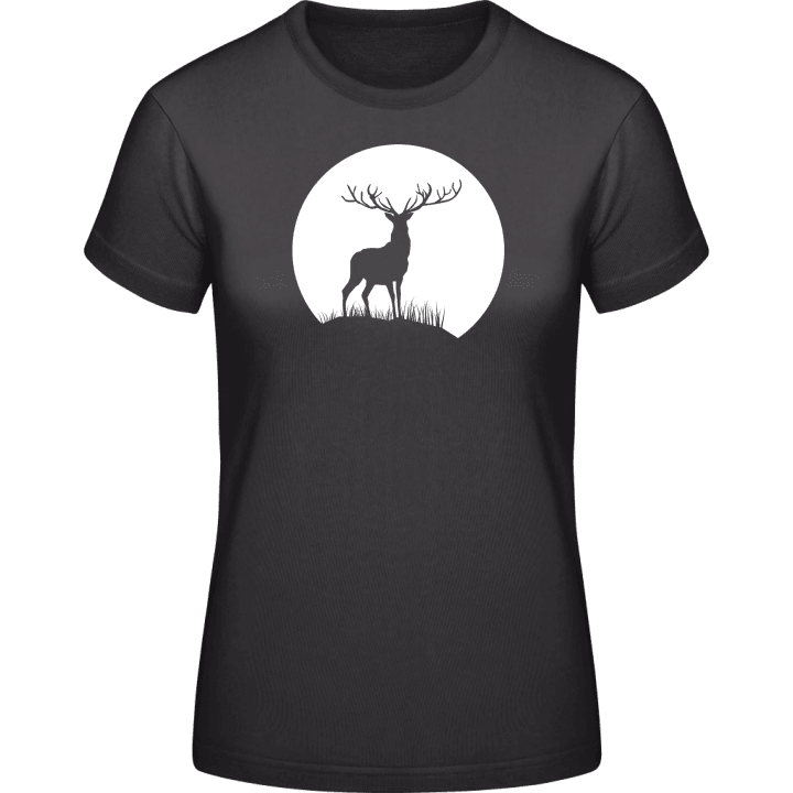 Deer in Moonlight T-shirt pour femme 0 image