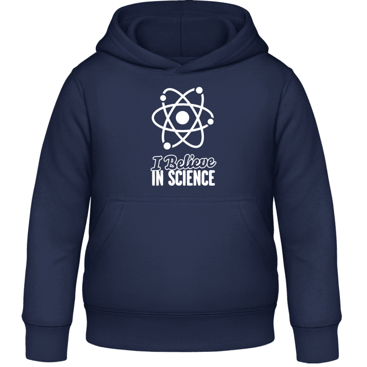 I Believe In Science Kids Hoodie contain pic