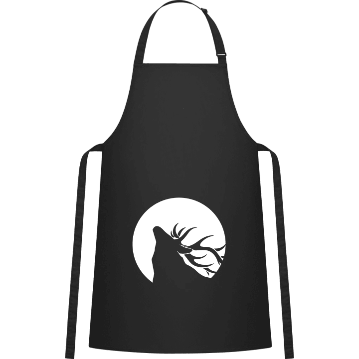 Deer with Moon Kitchen Apron 0 image