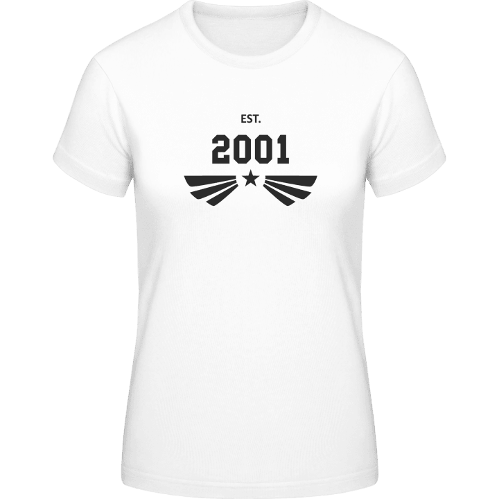 Est. 2001 Star Frauen T-Shirt 0 image