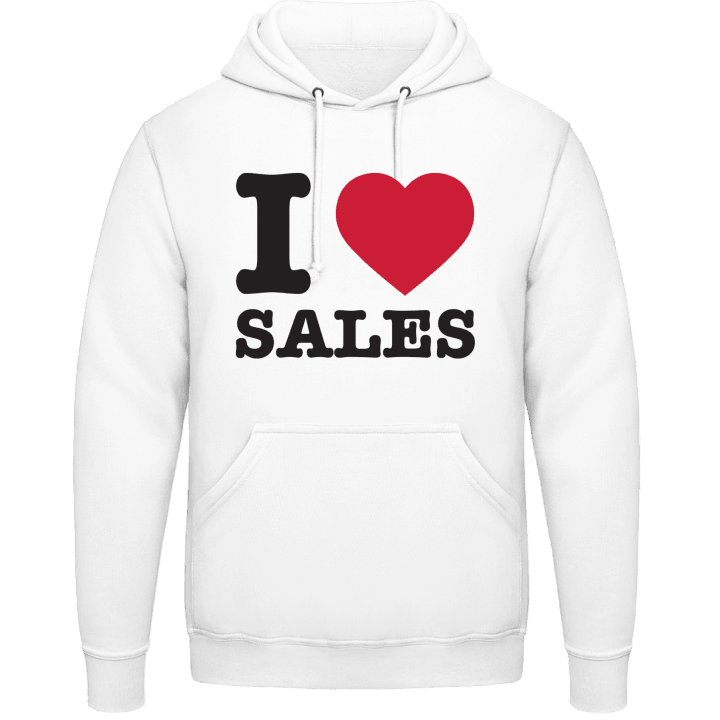 I Love Sales Hoodie contain pic