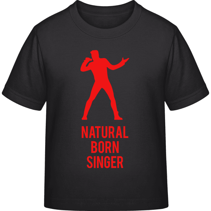 Natural Born Singer T-skjorte for barn contain pic