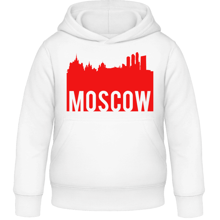 Moscow Skyline Hettegenser for barn contain pic