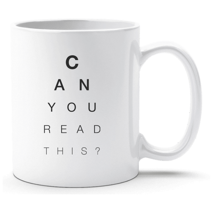 Can You Read This? Cup 0 image