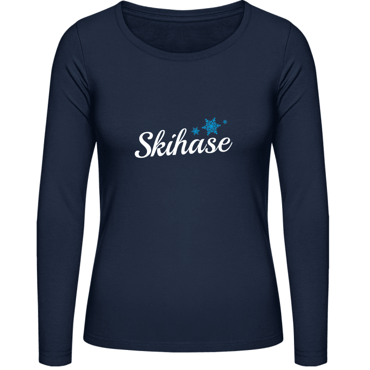 Skihase Frauen Langarmshirt contain pic