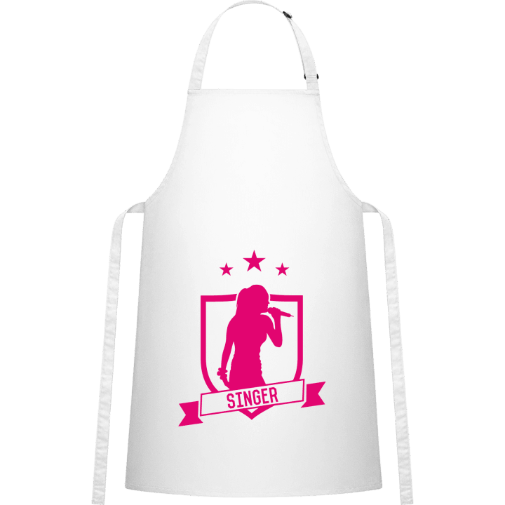 Singing Woman Kitchen Apron contain pic