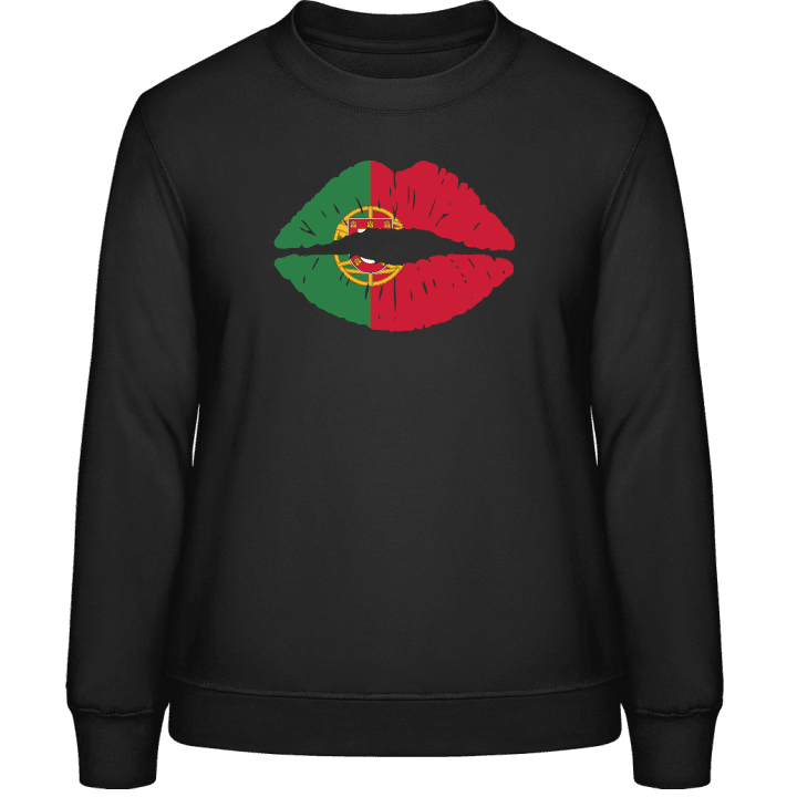 Portugal Kiss Flag Frauen Sweatshirt contain pic