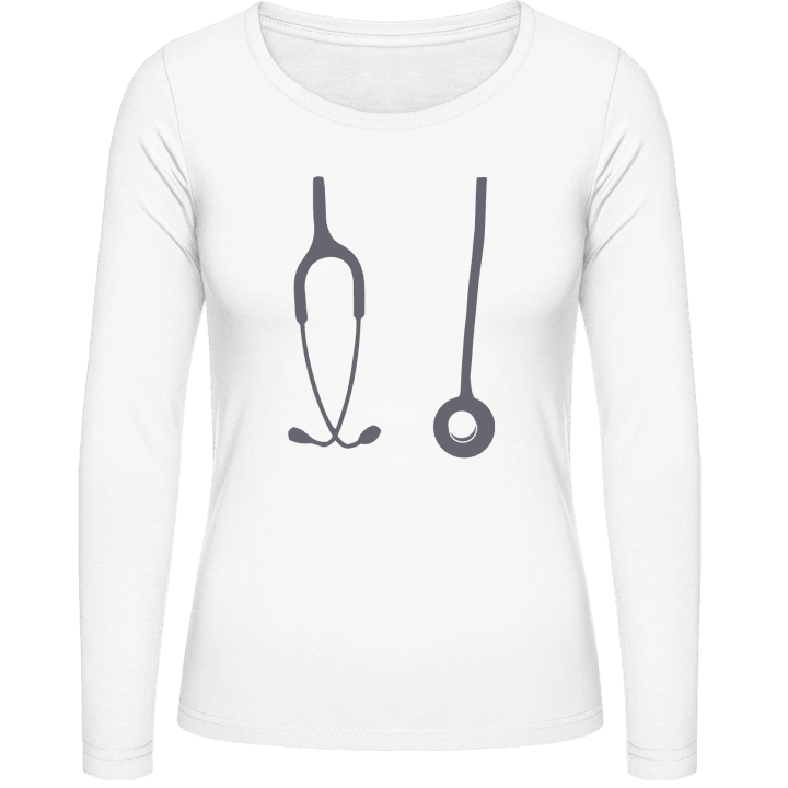 Doctor Effect Vrouwen Lange Mouw Shirt contain pic