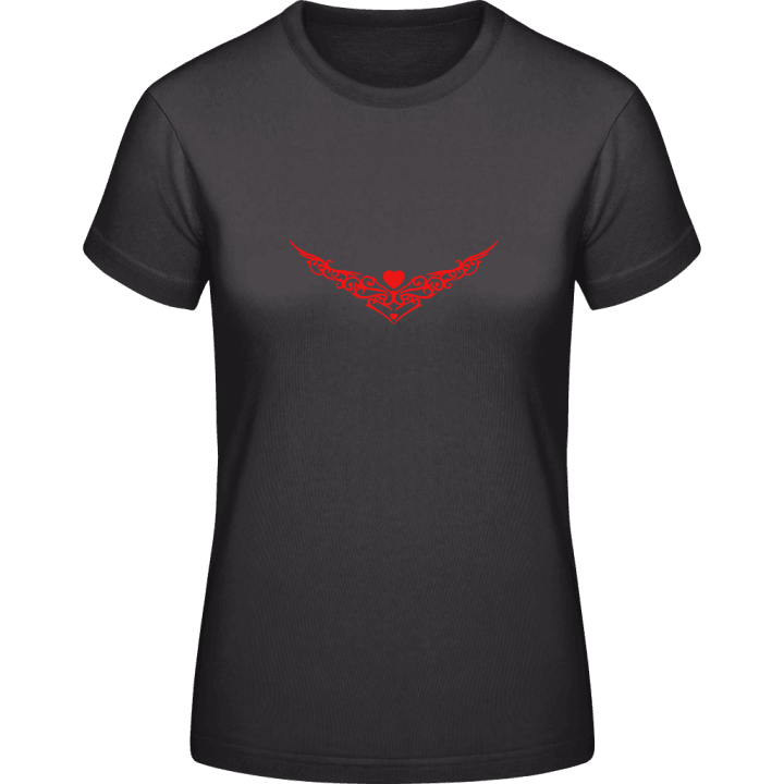 Heart Tribal T-shirt för kvinnor 0 image