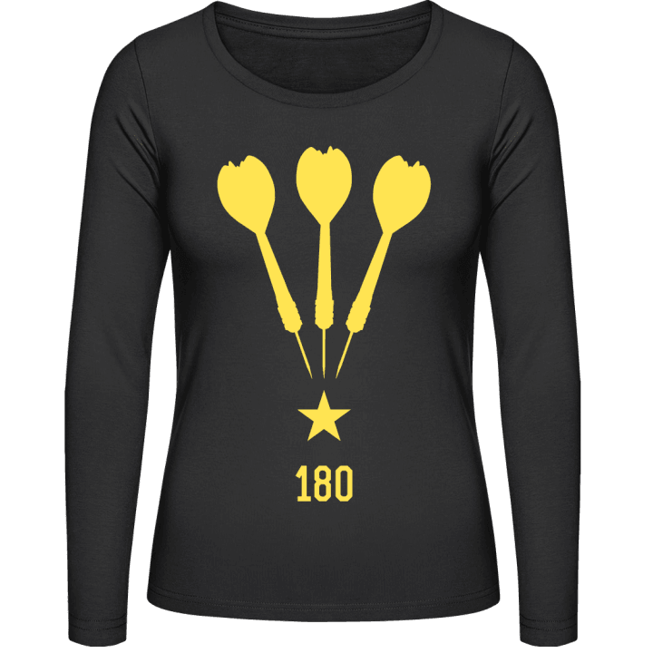 Darts 180 Star Camisa de manga larga para mujer contain pic