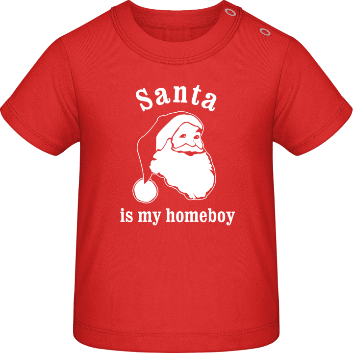 Santa Is My Homeboy Baby T-Shirt 0 image