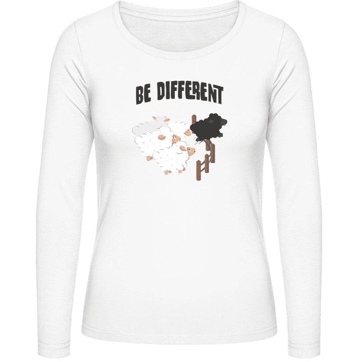 Be Different Black Sheep Frauen Langarmshirt 0 image
