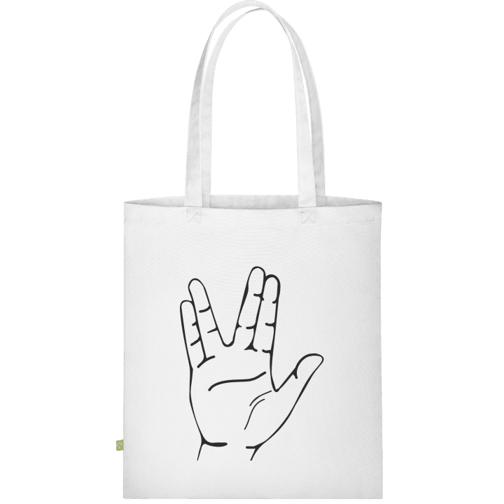 Live Long And Prosper Hand Sign Stoffen tas 0 image
