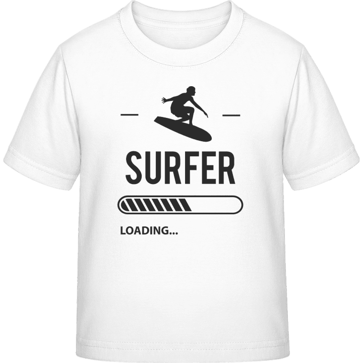 Surfer Loading T-skjorte for barn contain pic