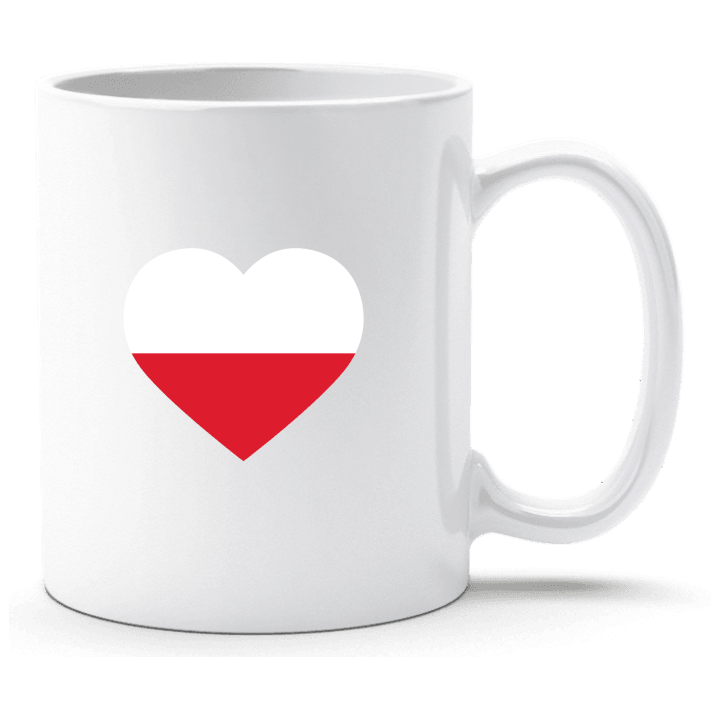 Poland Heart Flag Cup contain pic