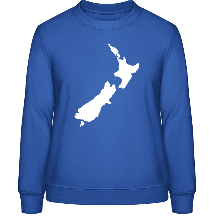 New Zealand Country Map Frauen Sweatshirt contain pic
