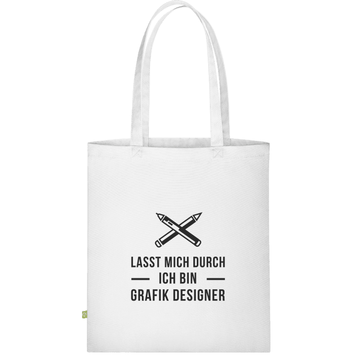 Lasst mich durch ich bin Grafik Designer Cloth Bag 0 image