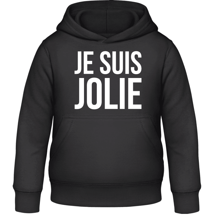 Je suis jolie Barn Hoodie contain pic