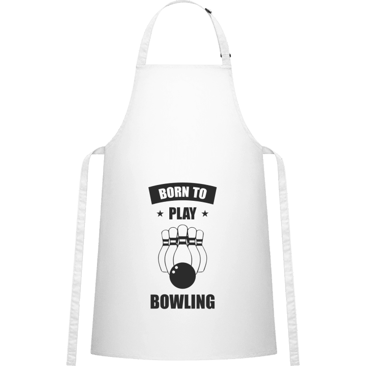Born To Play Bowling Kitchen Apron contain pic
