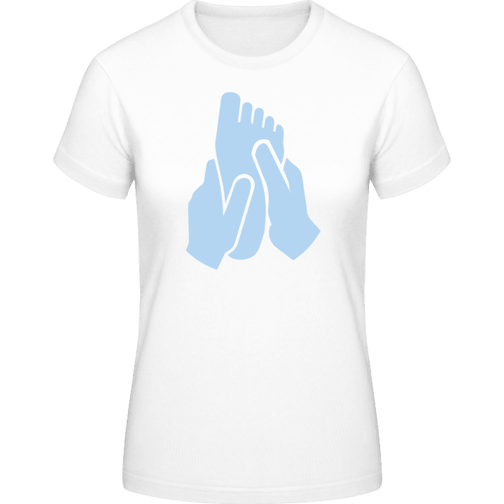 Foot Massage T-shirt til kvinder 0 image