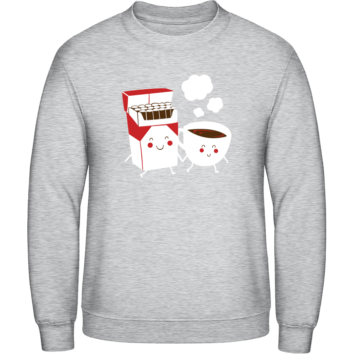 Kaffee Und Zigaretten Sweatshirt contain pic
