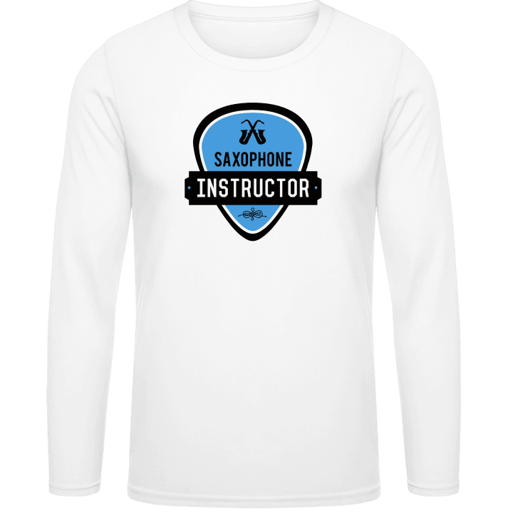 Saxophone Instructor Long Sleeve Shirt contain pic