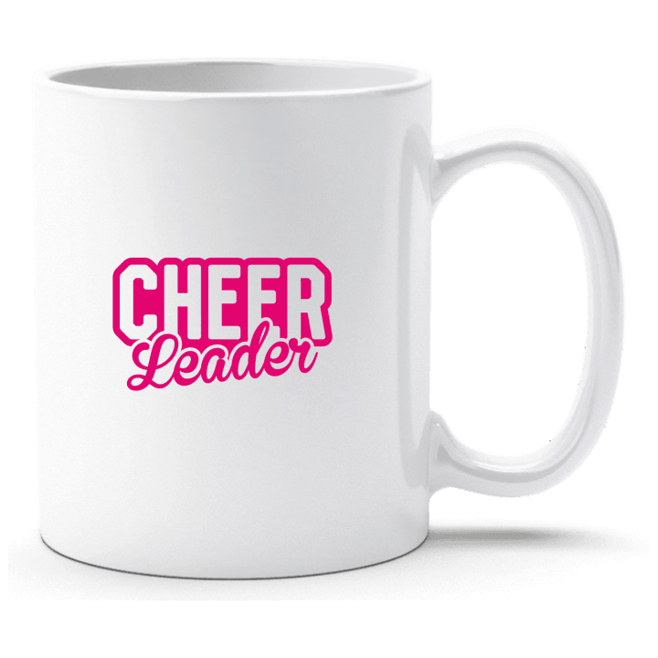 Cheerleader Logo Taza contain pic