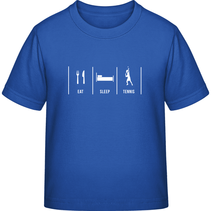 Eat Sleep Tennis T-skjorte for barn contain pic