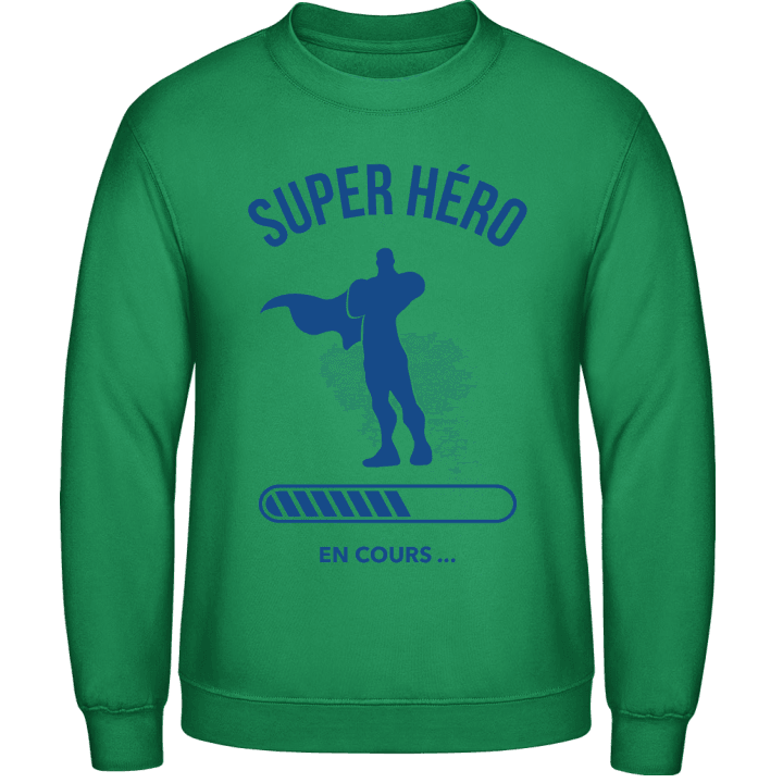 Super Héro En Cours Sweatshirt contain pic