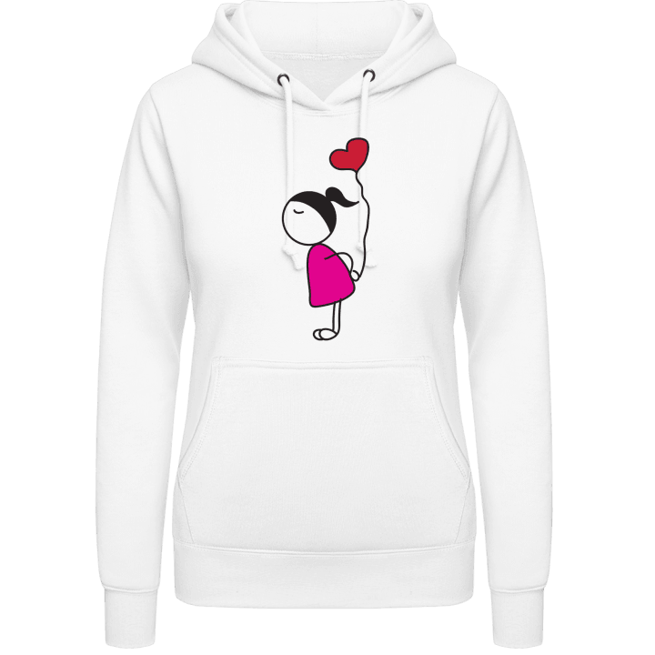 Girl In Love Women Hoodie contain pic
