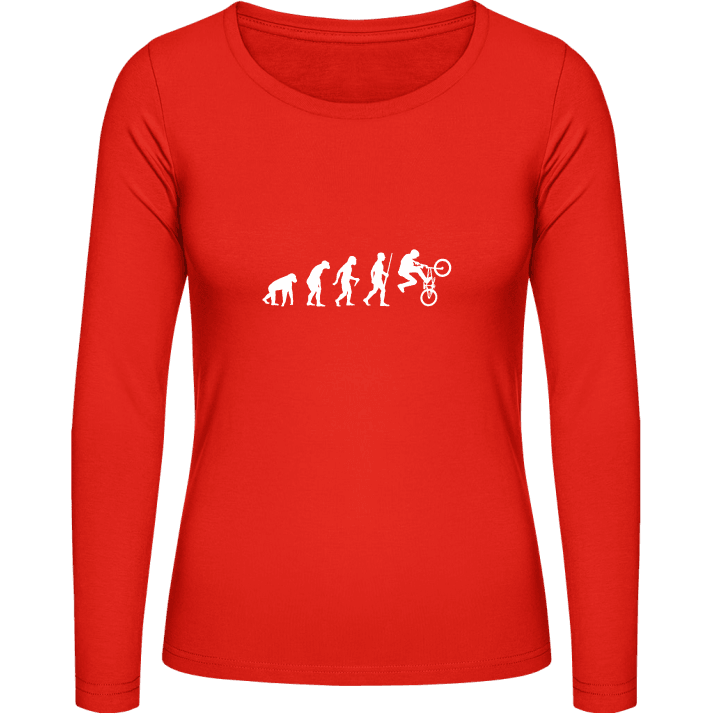 BMX Biker Evolution T-shirt à manches longues pour femmes contain pic