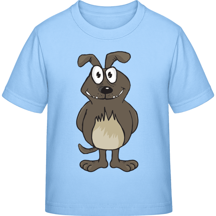 Cartoon Dog T-shirt til børn 0 image