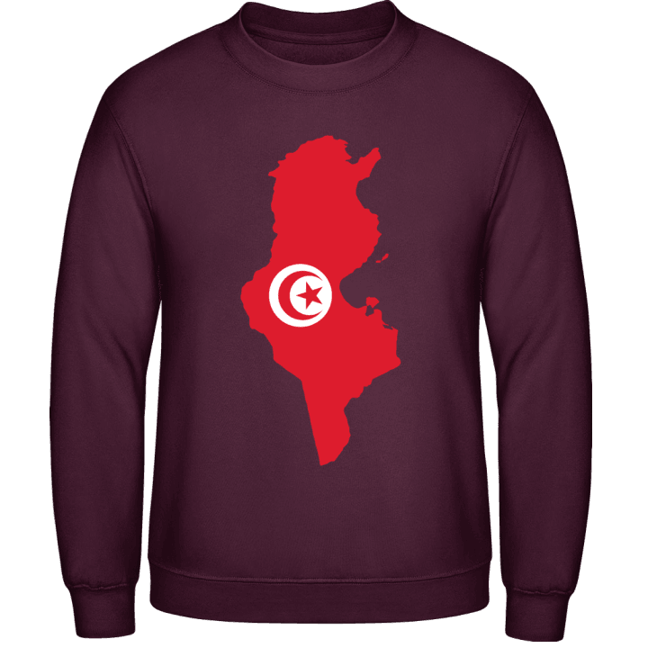 Tunisie Carte Sweatshirt contain pic