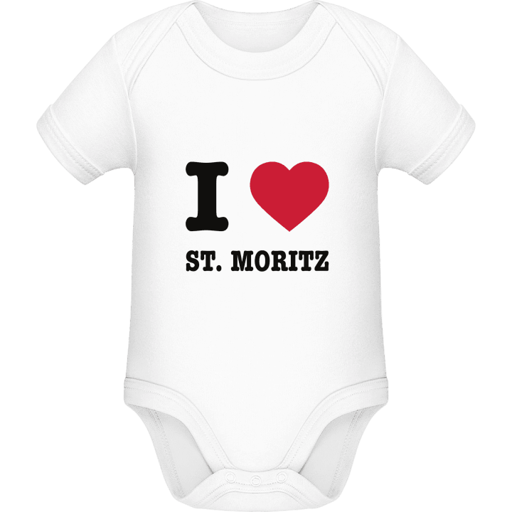I Love St. Moritz Baby romperdress contain pic