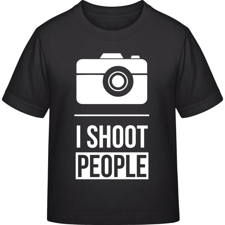 I Shoot People Camera Kids T-shirt contain pic