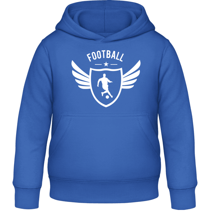 Football Winged Kids Hoodie contain pic