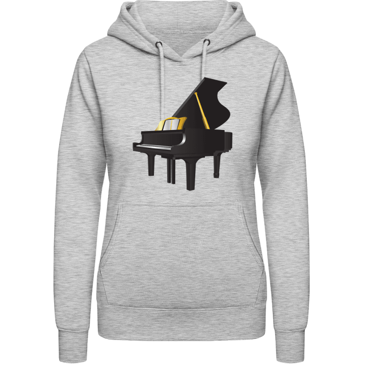Piano Illustration Sweat à capuche pour femme contain pic