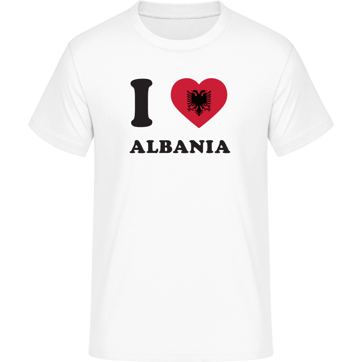 I Love Albania T-Shirt 0 image