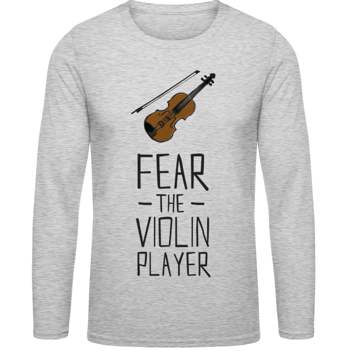 Fear The Violin Player Camicia a maniche lunghe contain pic