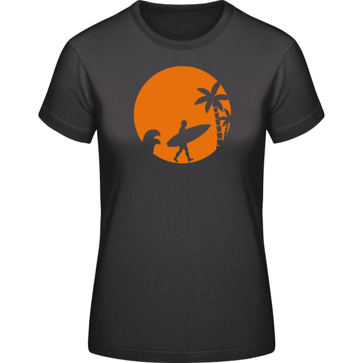 Surfer Paradise Vrouwen T-shirt contain pic