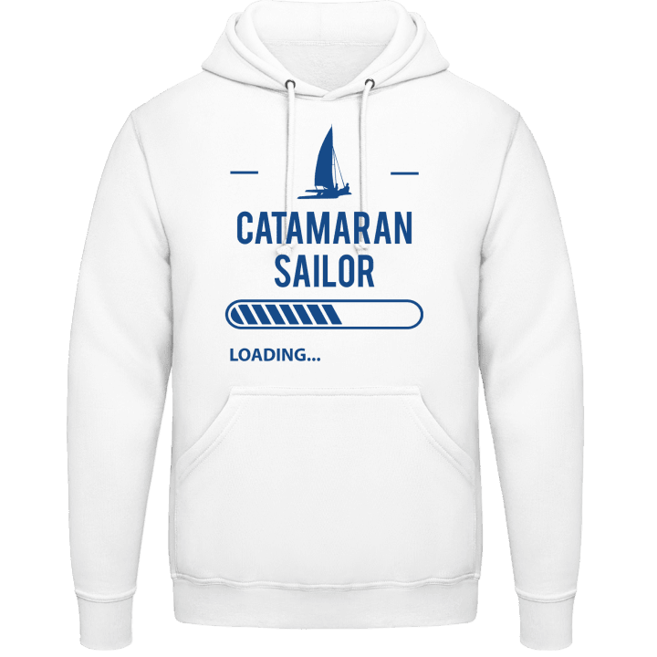 Catamaran Sailor Loading Sweat à capuche contain pic