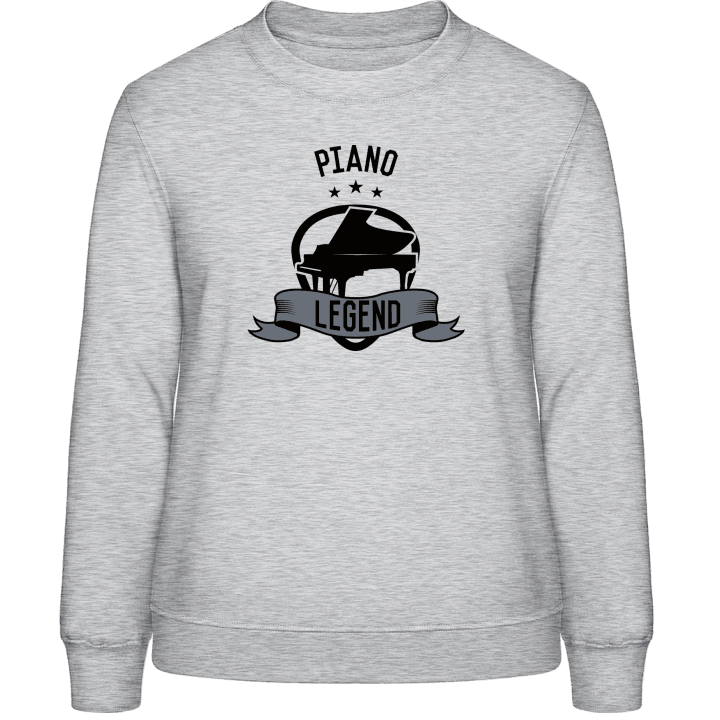 Piano Legend Sweatshirt för kvinnor contain pic